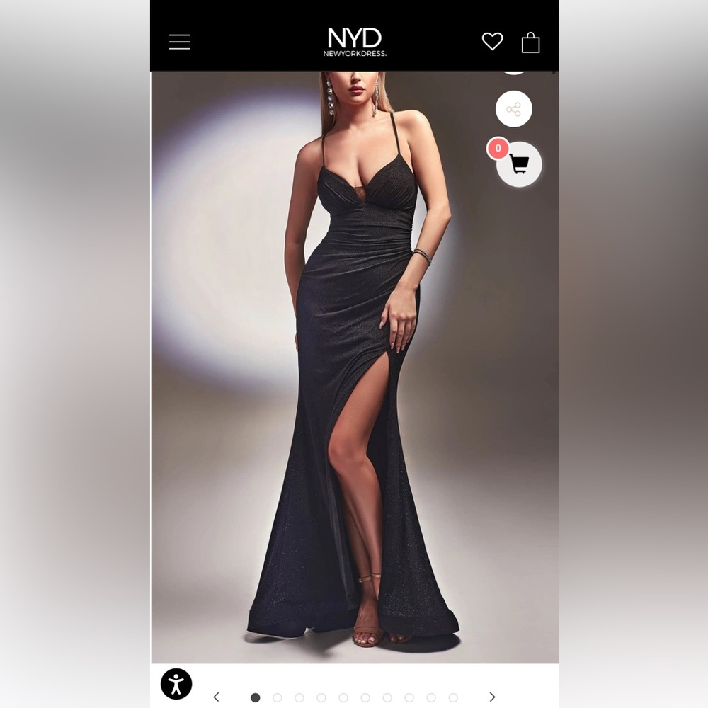 Black prom dress